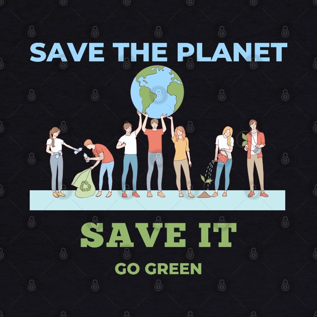 Save the planet by TeeCent